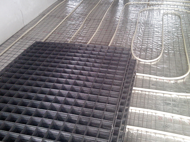鋼絲網片在地暖施工的應用 